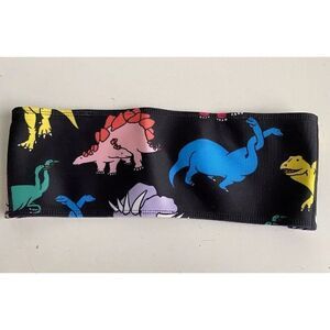 Hoaka X Pony Dinosaur Bikini Top Neoprene Swimsuit Strapless Bandeau Women’s S+